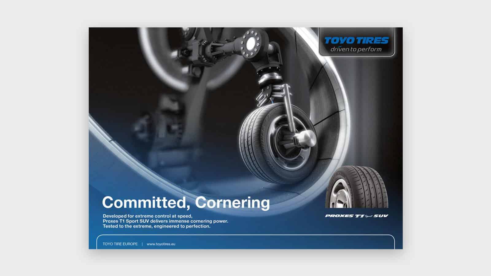 Toyo Tires European advertising campaign