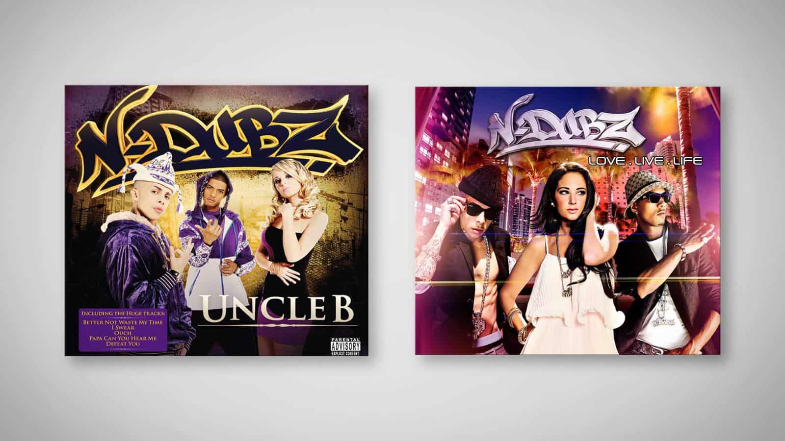N-Dubz album covers