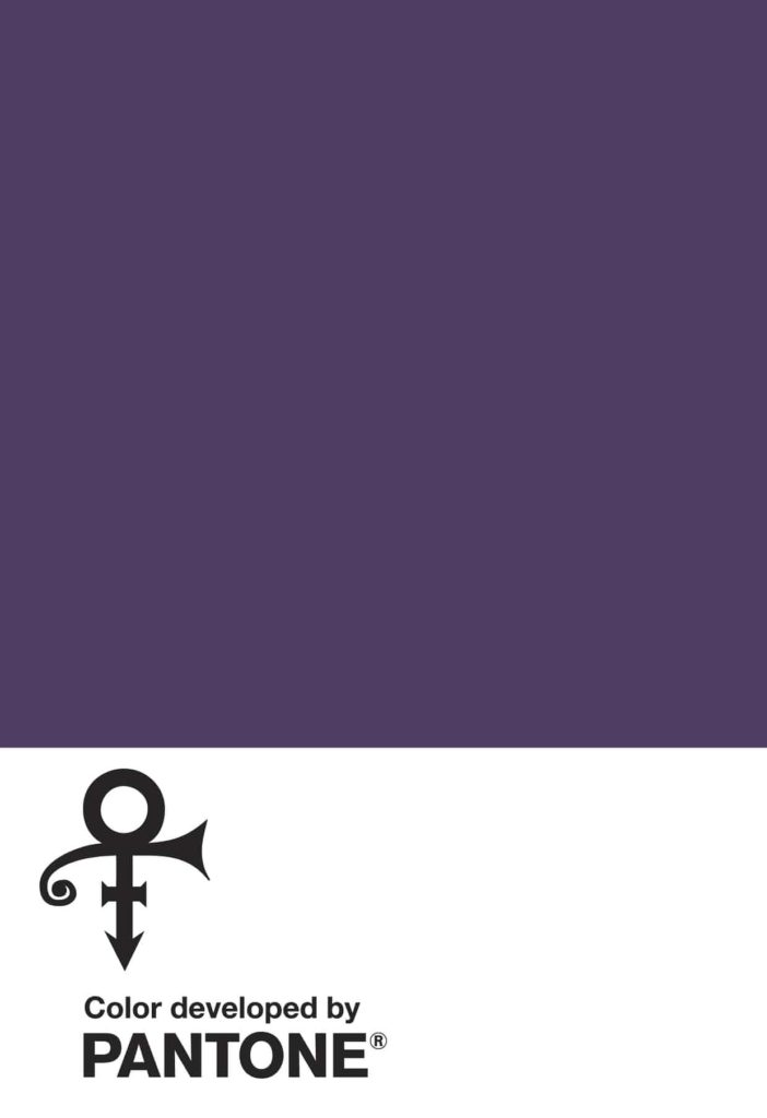 purple pantone for Prince