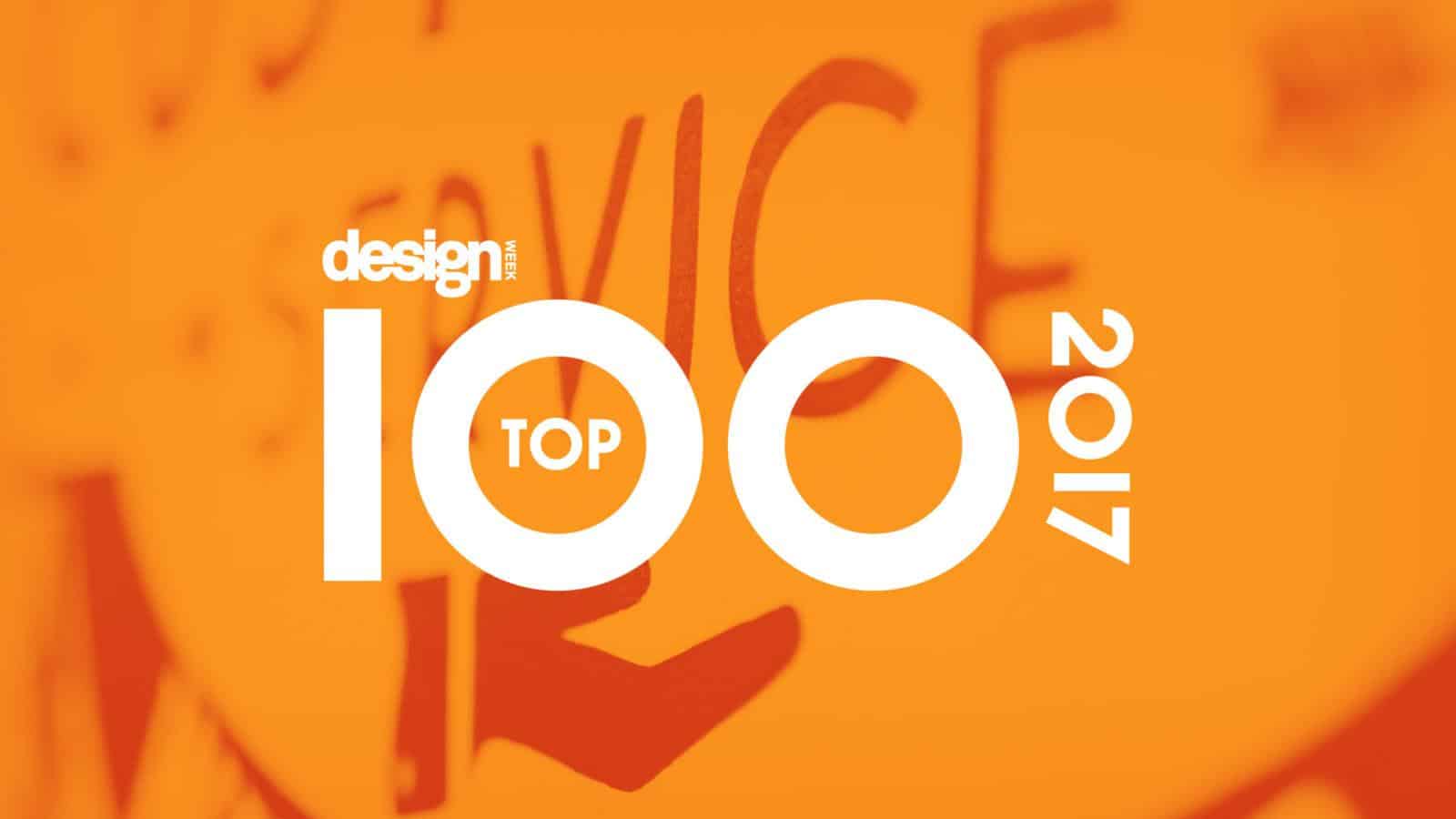 Better brand engagement for global brands leads to Design Week Top 100 recognition