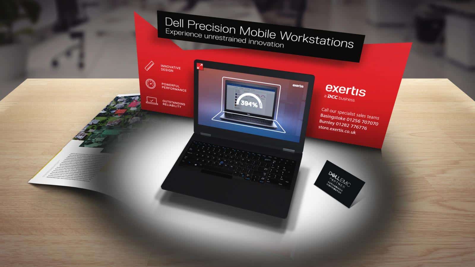 Exertis Augmented Reality B2B Sales Channel - Dell Precision